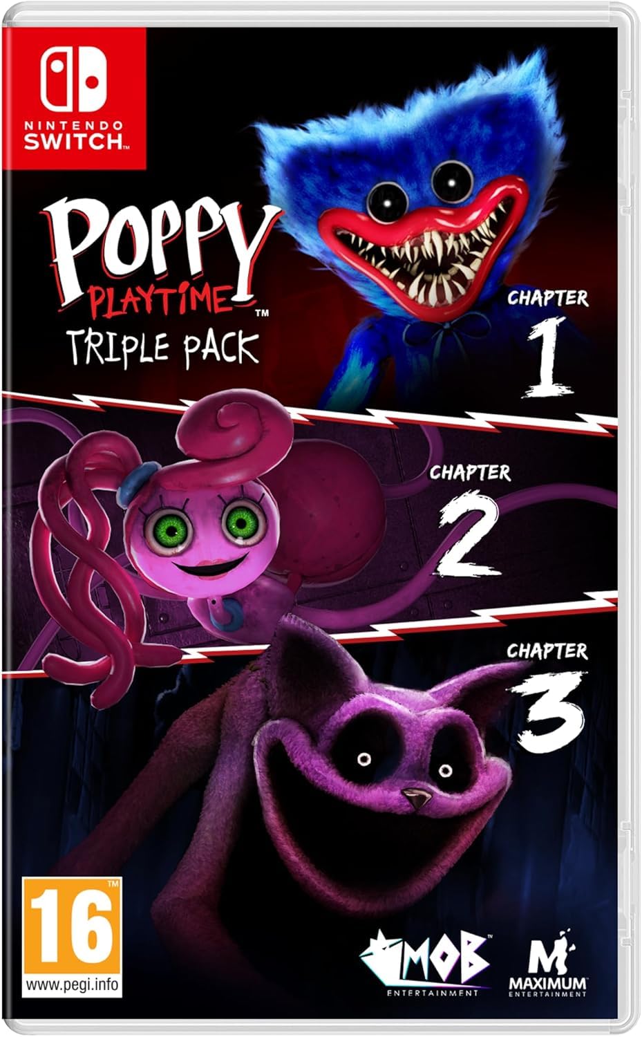 Poppy Playtime Triple Pack - Compatible for NS - UK PAL