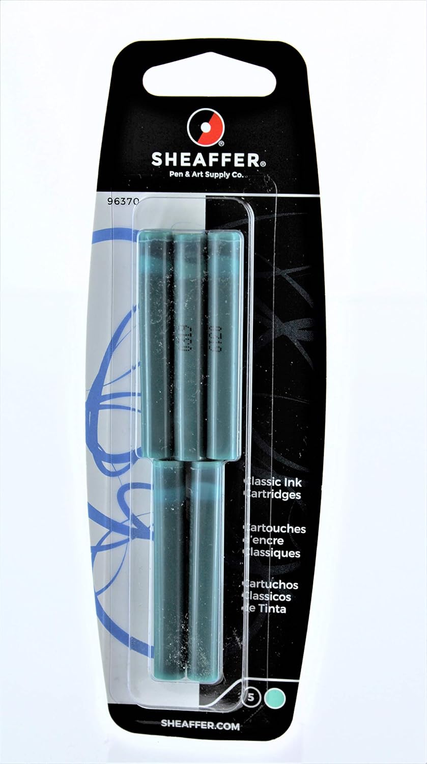 Sheaffer Skrip Fountain Pen Ink Cartridges Turquoise