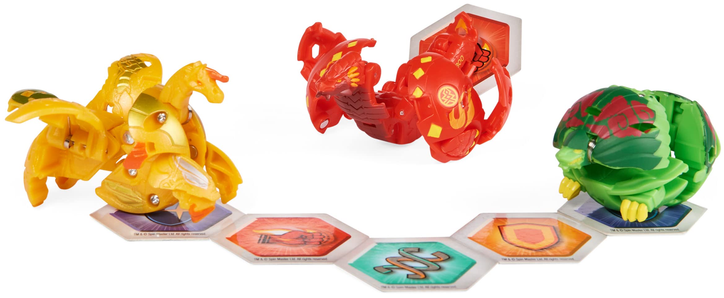 Bakugan Evolutions Spin Master Starter-Set Pack De Trois Serpillious Ultra Avec Hydorous Et Pegatrix 21282236 Bakugan Dragonoid