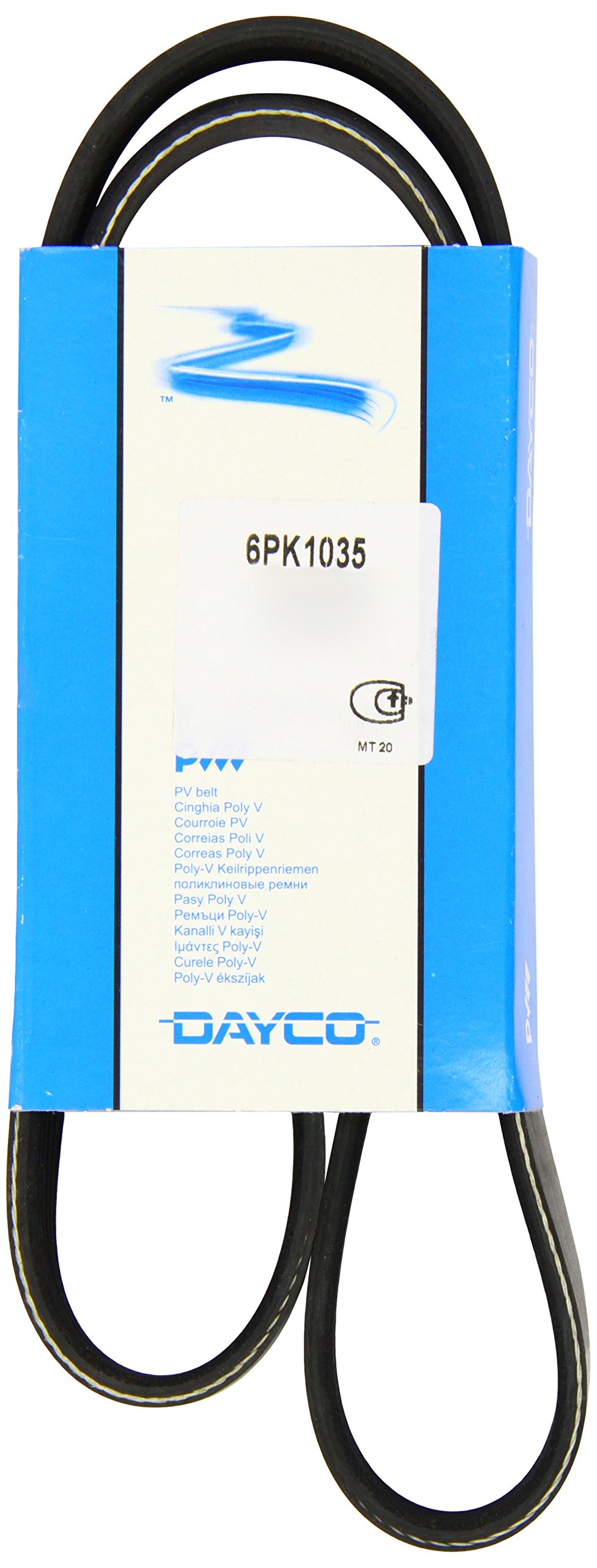 Dayco 6PK1035 Poly Rib Belt