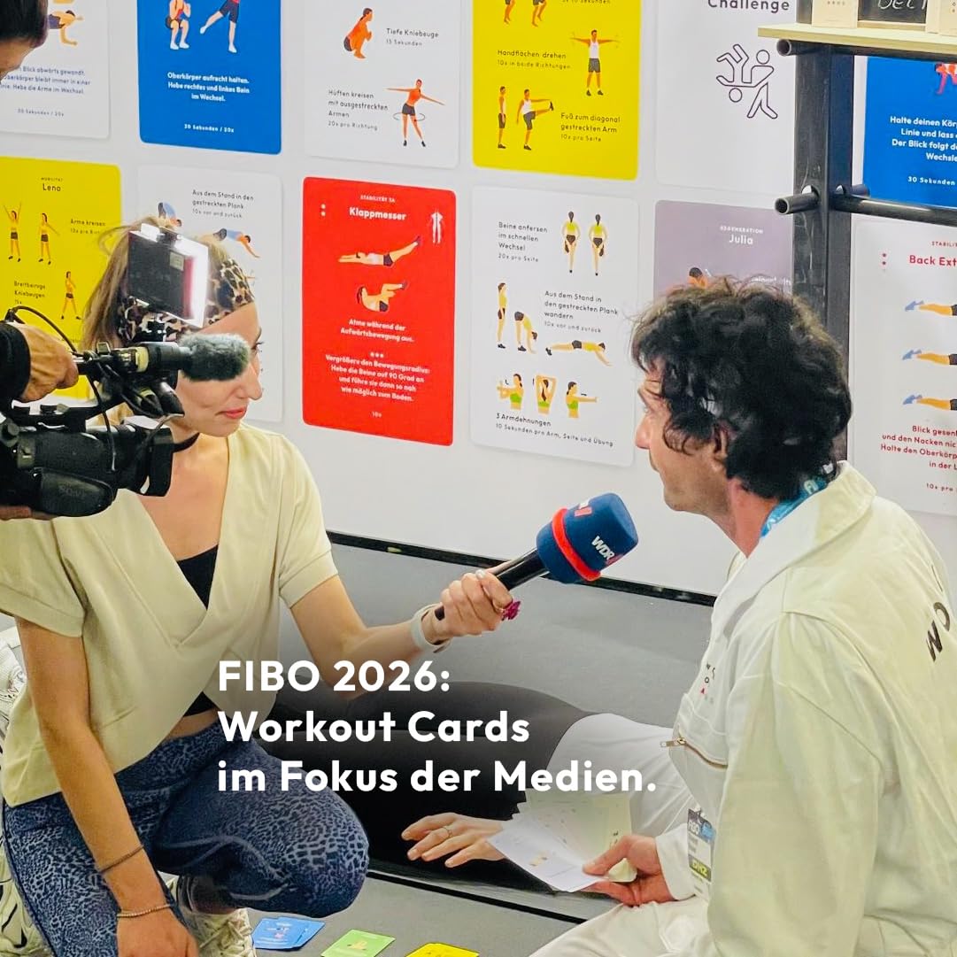 Original Deck | Die 100+ effizientesten Fitnessübungen | Trainingskarten mit Bodyweight-Übungen
