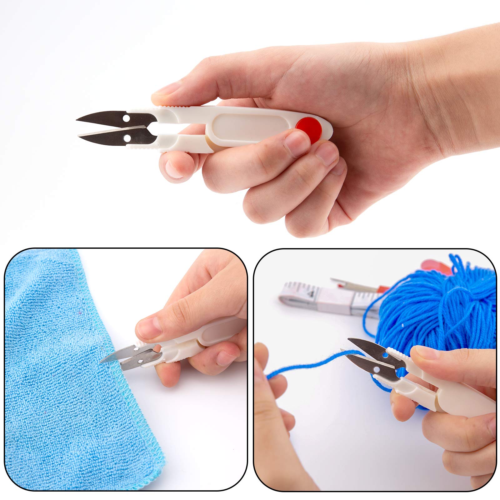 Kit Taglia-Cuciture 8 Pezzi - Forbici, Metro A Nastro E Ripper Per Cucito, Ideale Per Fai Da Te - Foto 9