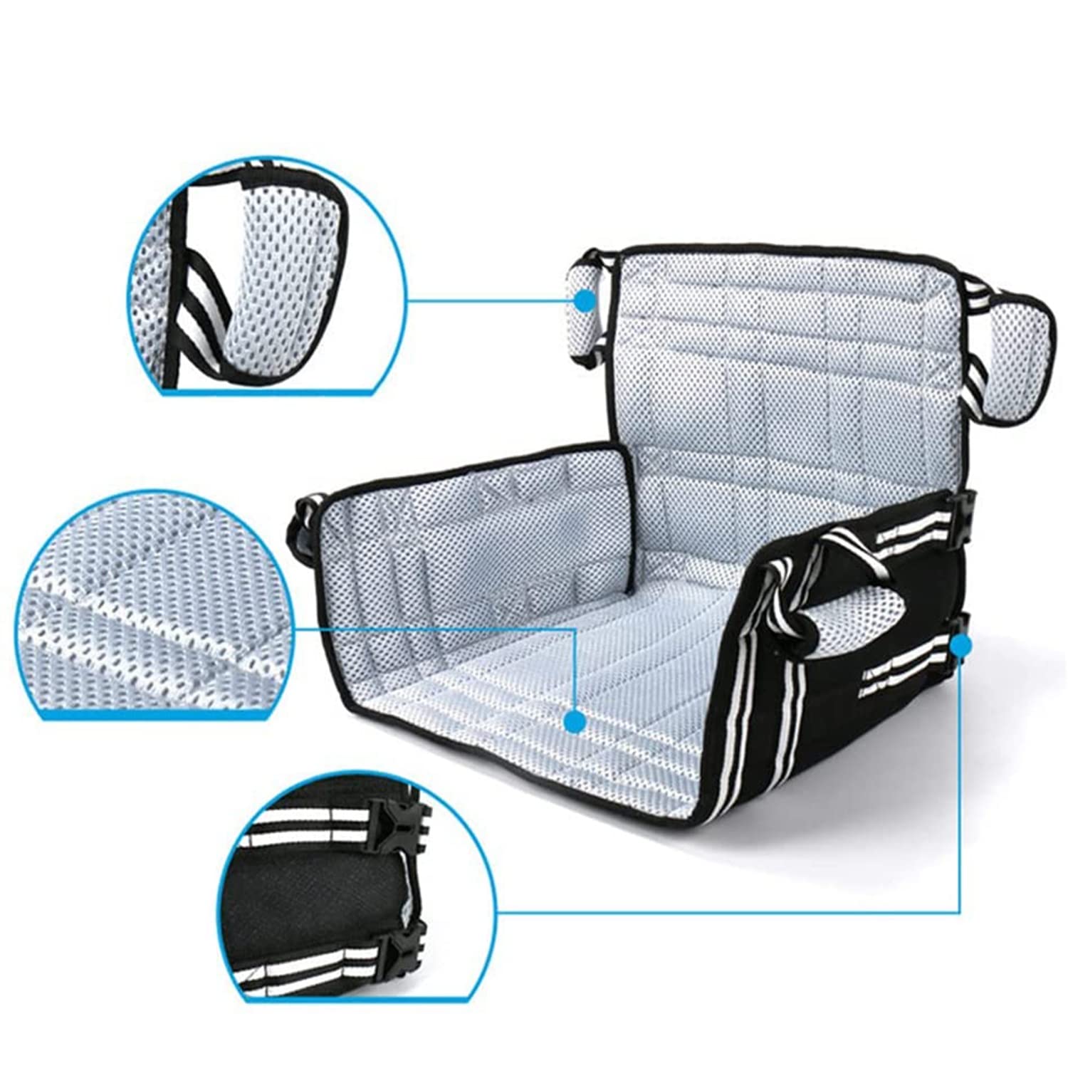 Tablas de Transferencia, Elevador de Pacientes, Almohadilla de Asiento para Transferencia de automóvil, Movilidad médica, Asistencia para Silla de Ruedas de Emergencia, cinturón de