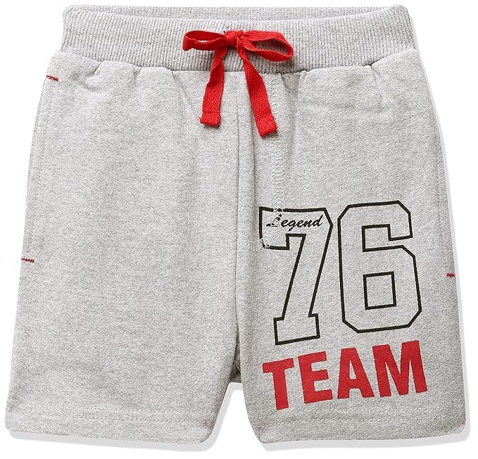 Image of Clotth Theory Boys Cotton Shorts Pack of 2 | Soft Breathable Fabric | Elastic Waist | Casual Wear Kids Comfortable Shorts