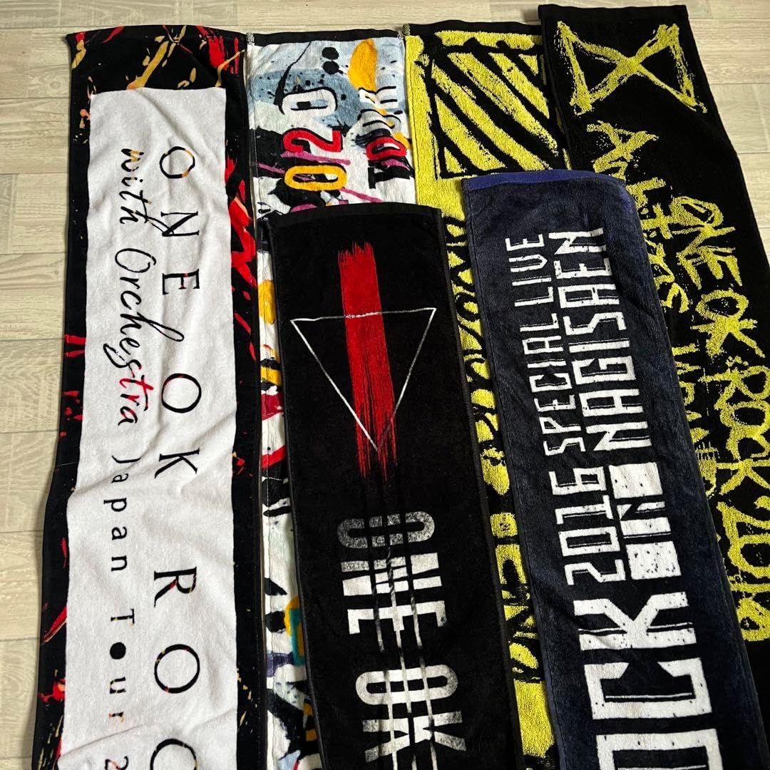 48 ONE OK ROCK ワンオク レア ツアー タオル 10枚セット ONE OK ROCK