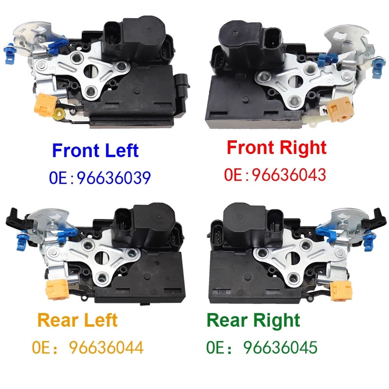 cierre centralizado Para Chevrolet Para Epica 2007-2015 | 96636043 96636044 96636045 96636039 Central Actuador cerradura puerta Latch Modulo Motor Mecanismo(Front Left)