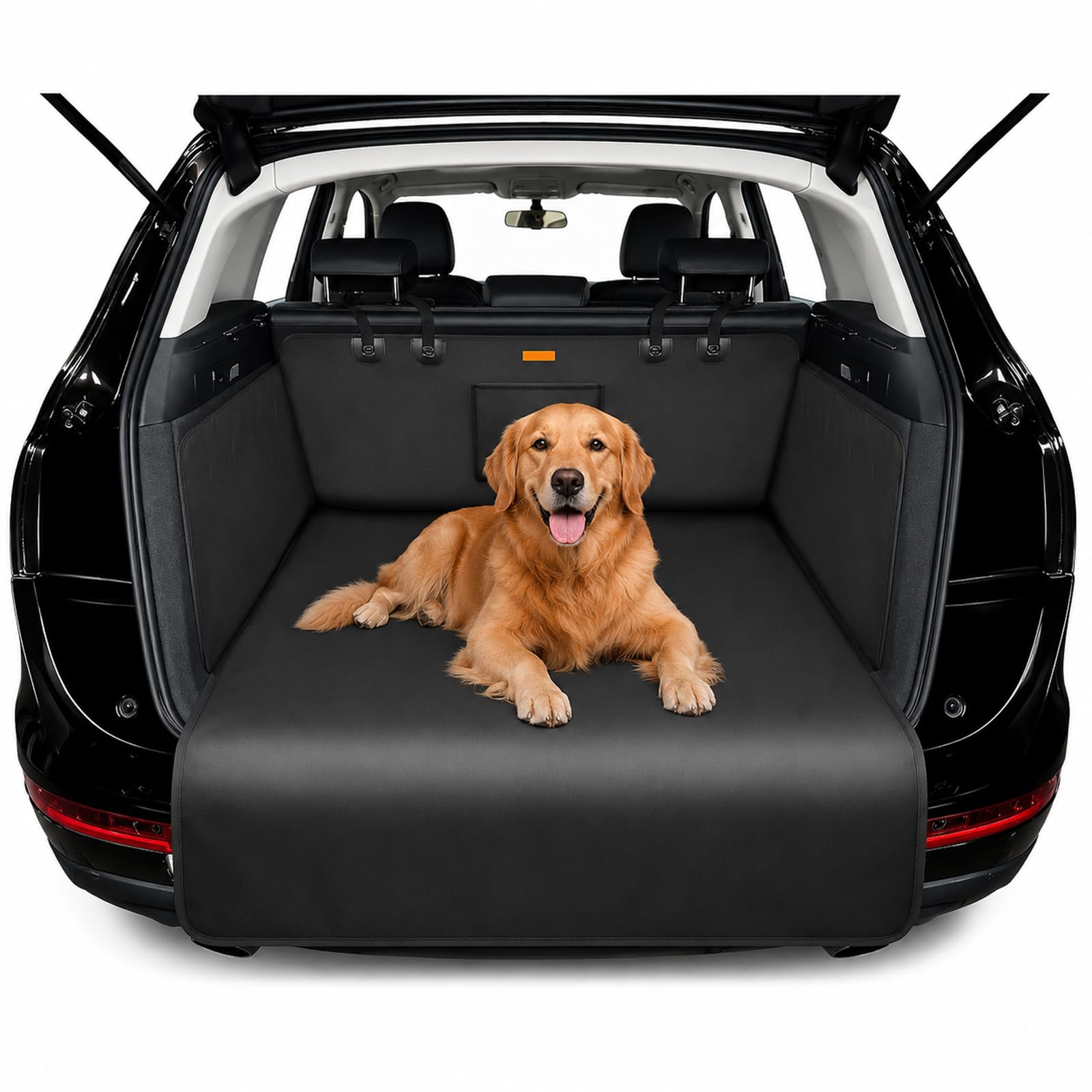 SUV Dog Boot Cover for Volvo EX30 2025-2026, Waterproof Car Boot Protector with Bumper Flap, Non-Slip Dog Boot Liner, Scratch Resistant & Easy to Clean