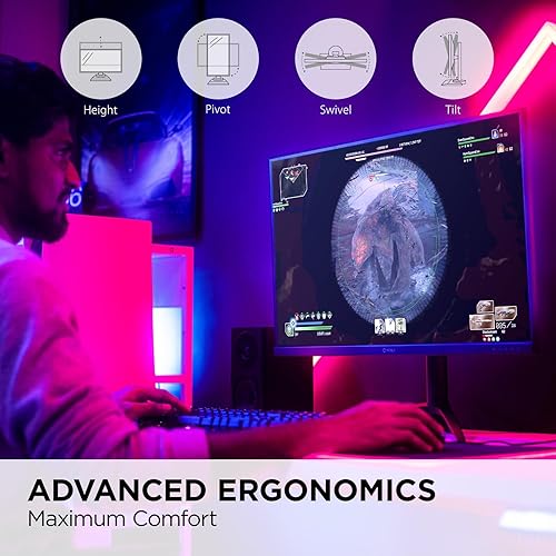 Miniatura 3 de ViewSonic Omni VX2728J-2K - Monitor para juegos de 27 pulgadas, 1440p, 180 Hz, 0,5 ms IPS con FreeSync Premium, ergonomía avanzada, HDMI y