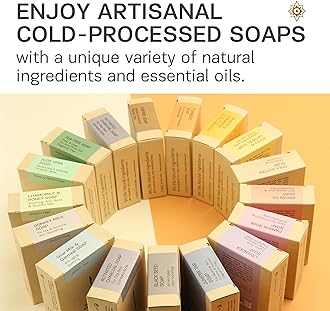 AUTHENTIC BATH & SOAP Cold Processed - Orange Cinnamon Soap Bar - for Oily, Acne-prone skin, Natural, Men & Women, Cruelty Free, Vegan. Face & Body Wash. (Pack of 2) 120 gr Each