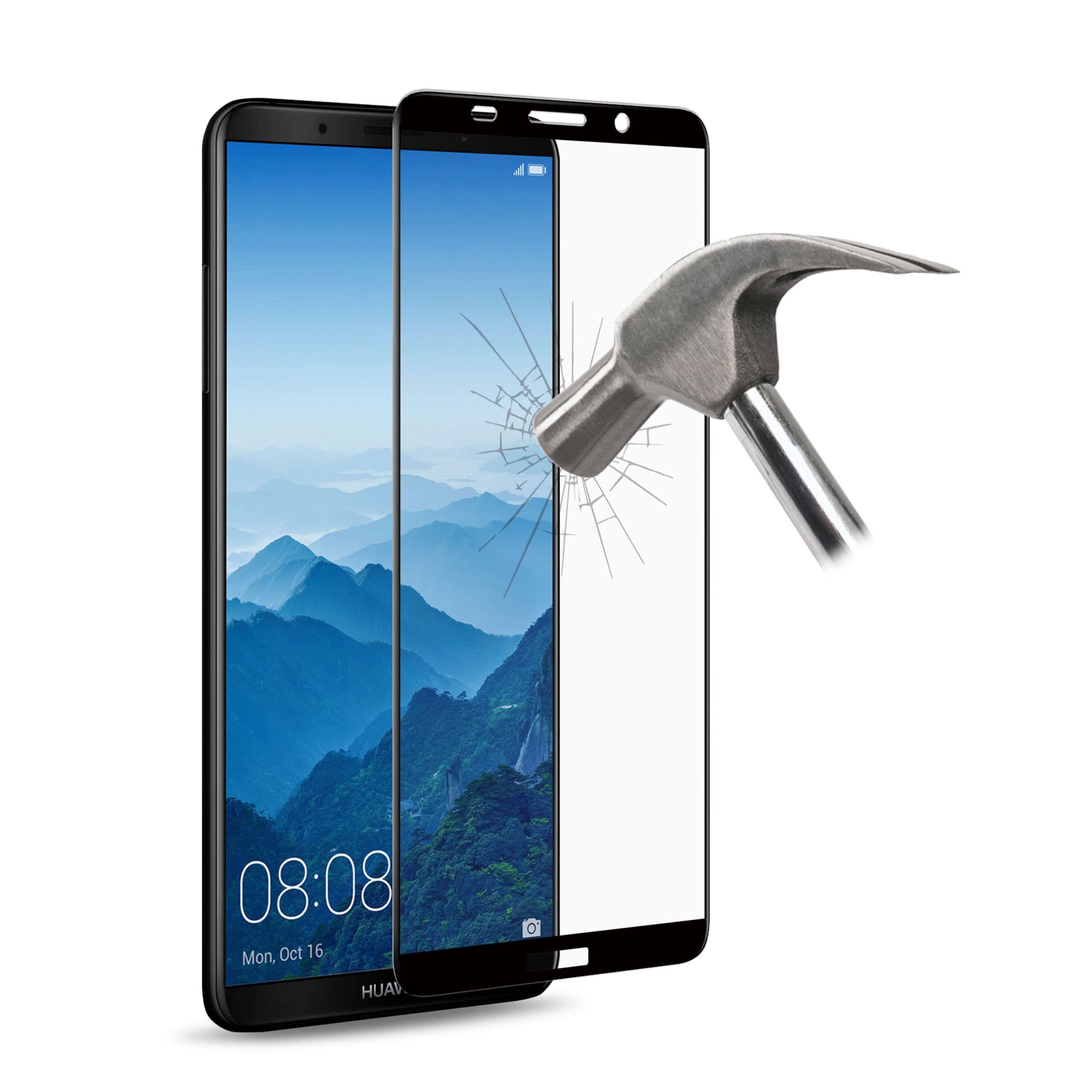PELLICOLA VETRO TEMPERATO per HUAWEI MATE 10 PRO PROTEZIONE