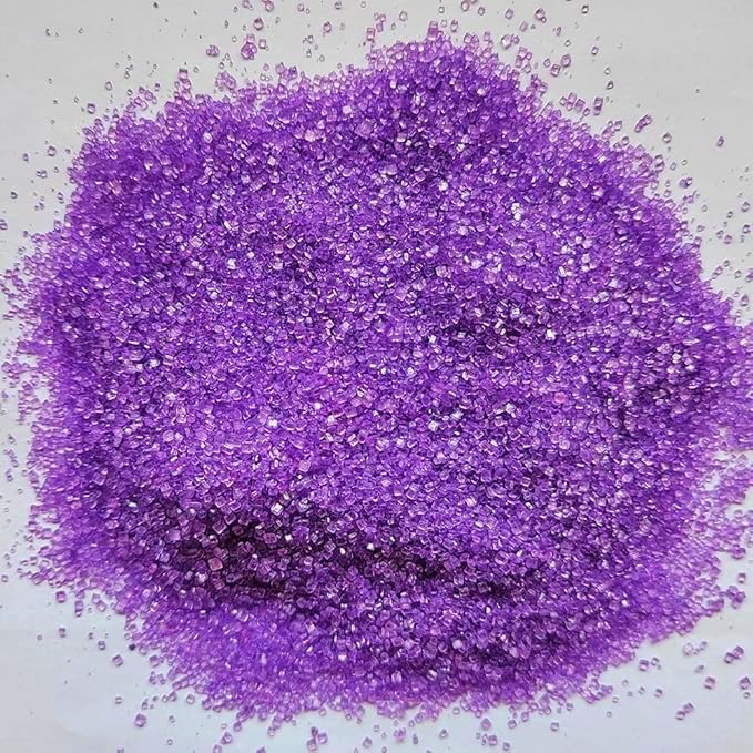 Sentovac Purple Sanding Sugar Sprinkles | Edible Purple Sprinkles for Cake Decorating | 1 Bottle 3.2oz Cookie Decorating Celebrations Wedding Shower Party Chirstmas Supplies - Image 3