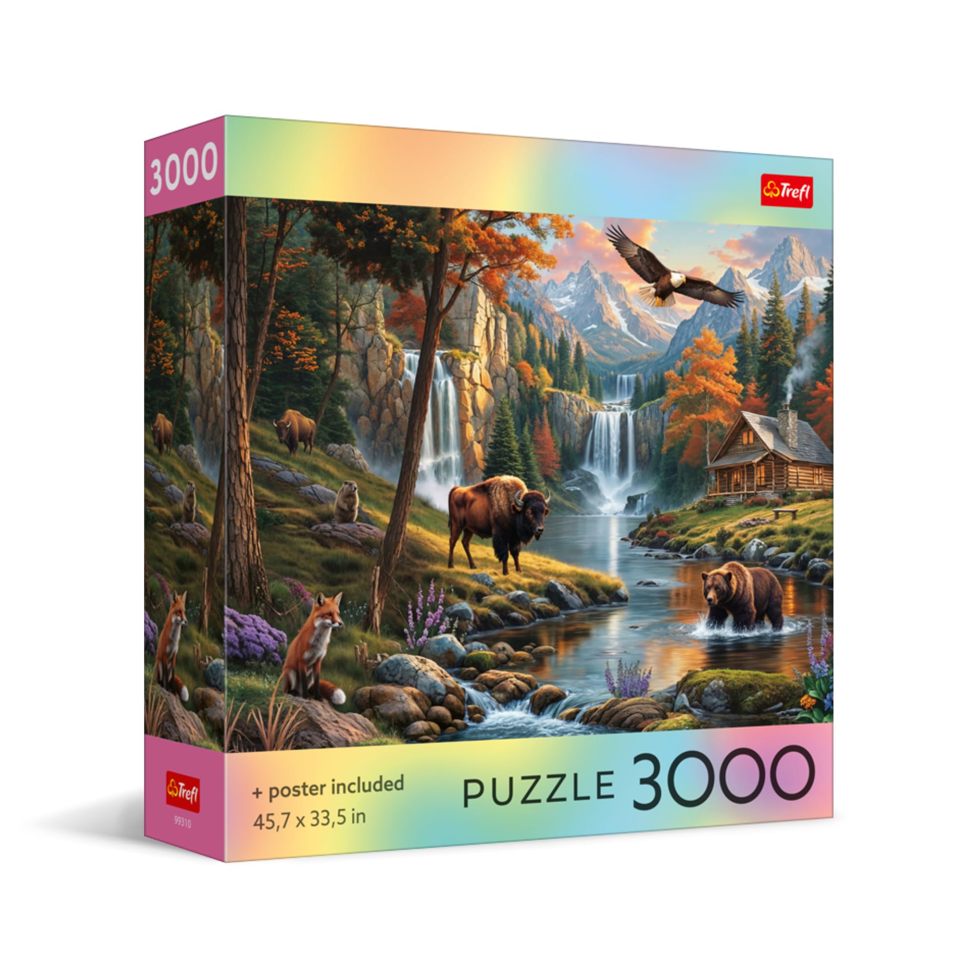 Trefl Wild Nature - 3000 Piece Puzzle 45.7"x 33.5"