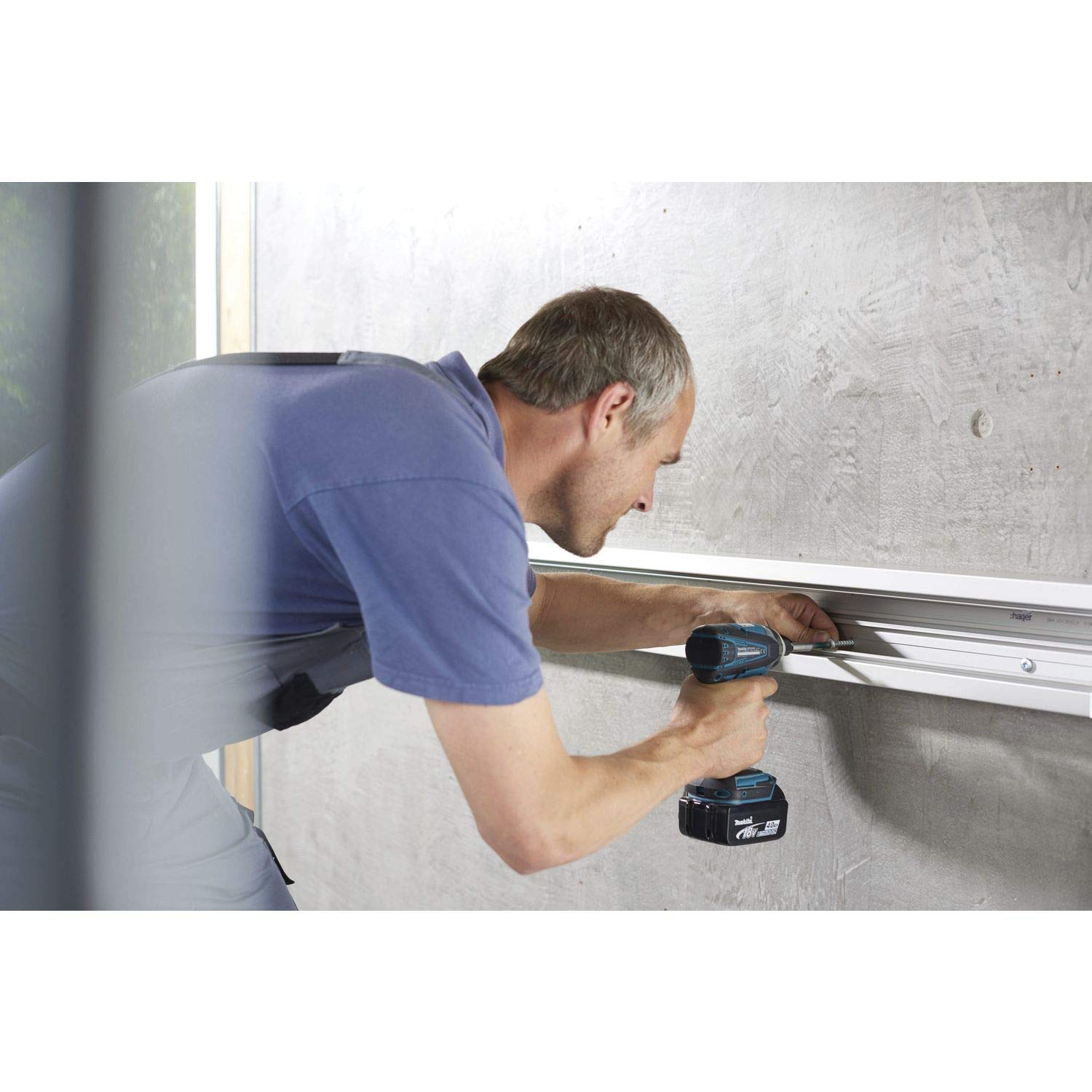 Heco 49856 verzinkt Multi-Monti Montageschienenanker, 7.5 x 50 mm, 100 Stück