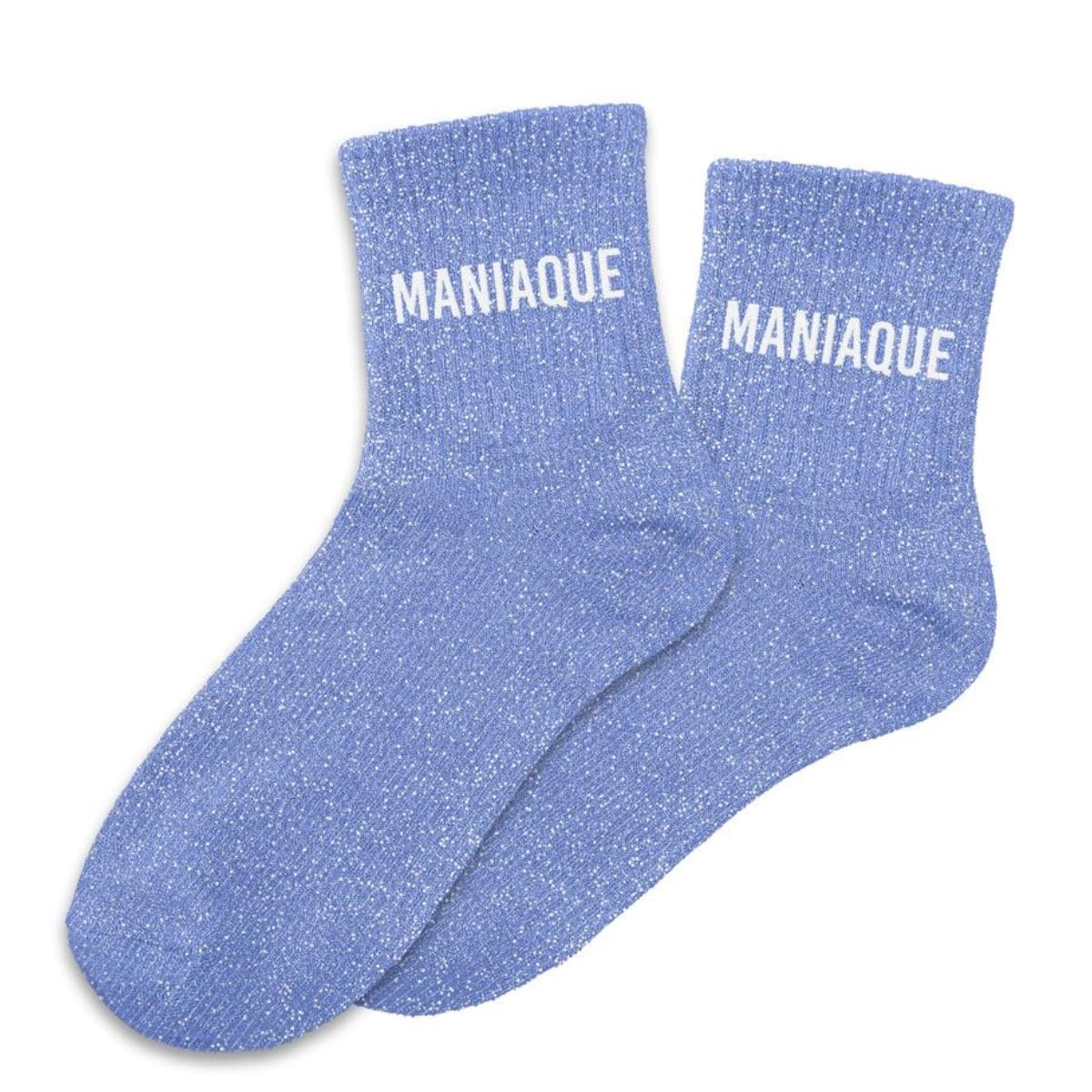 Chaussettes à Paillettes "Retraite Joyeuse" - Taille Unique 36-42 - Coton Et Fibres Brillantes - Cadeau Fun Pour Départ En Retraite