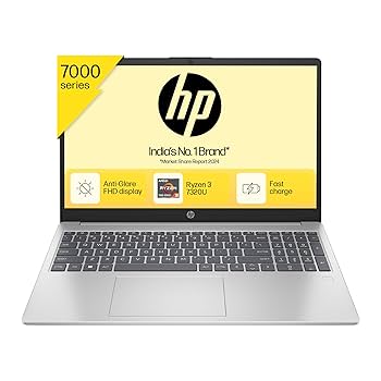 Refurbished) HP 15, AMD Ryzen 3 7320U, 8GB LPDDR5, 512GB SSD