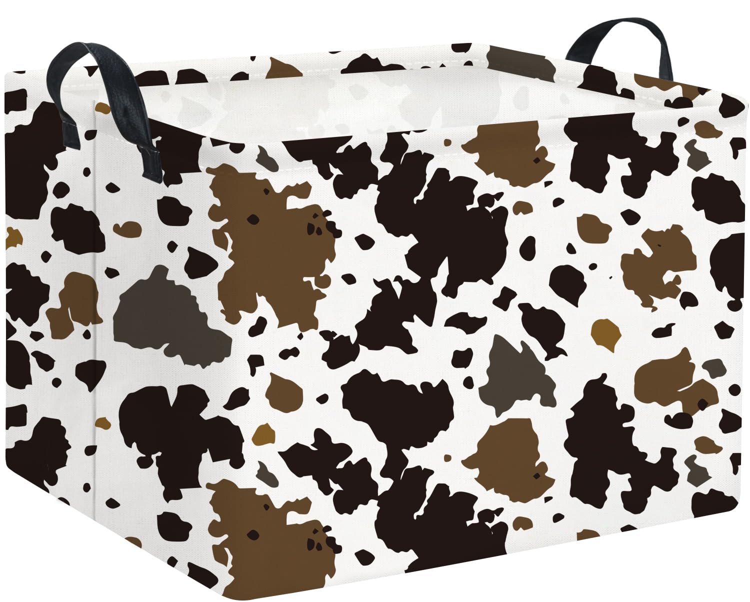 Rectangular Cow Basket Kids Basket Baby Storage Bin Basket Organizer Box for Boys Room Decor(Cow)
