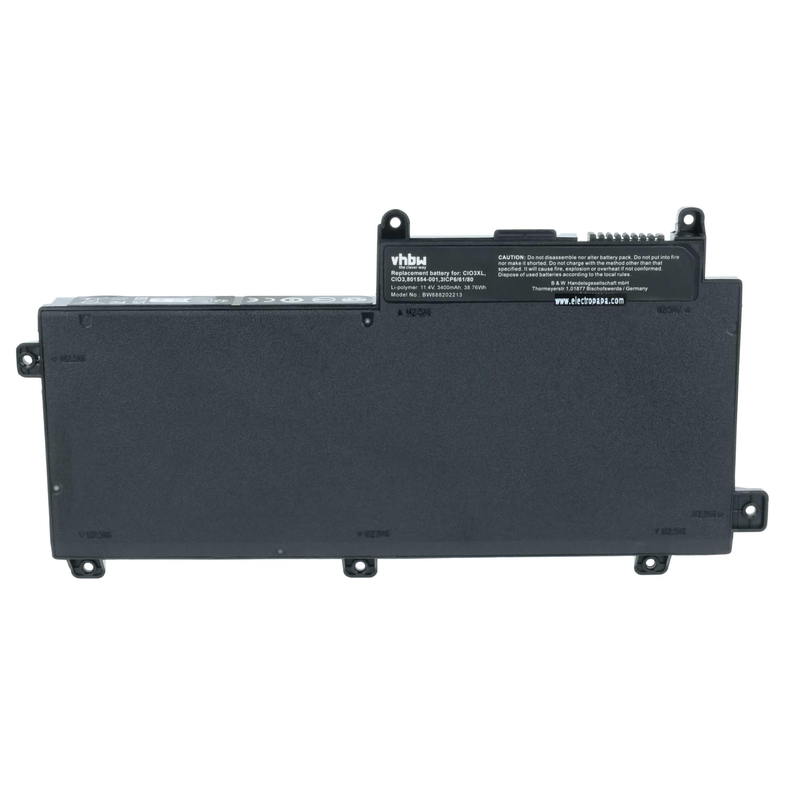 vhbw Batería Compatible con HP ProBook 650 G2(L8U48AV)