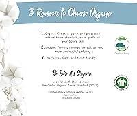 Vista 7 de Sábanas bajeras 100% de algodón orgánico que se ajustan y son compatibles con Graco Pack n Play, Babyletto, Pamo Babe, Hiccapop, Dream on Me