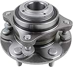 MACEL 515040 2WD Front Wheel Bearing & Hub Assembly - Compatible with 03-16 Toyota 4Runner, 07-09 FJ Cruiser, 05-17 Hilux, 05-19 Tacoma (6Lugs w/ABS)