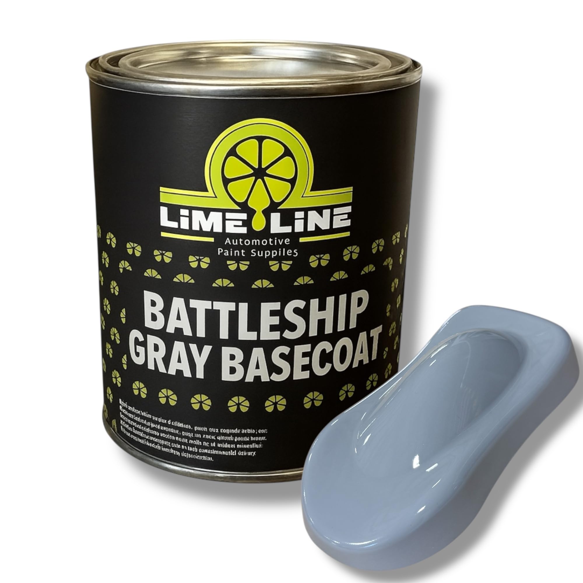 LiME LiNE Automotive Urethane Basecoat 1K Battleship Gray