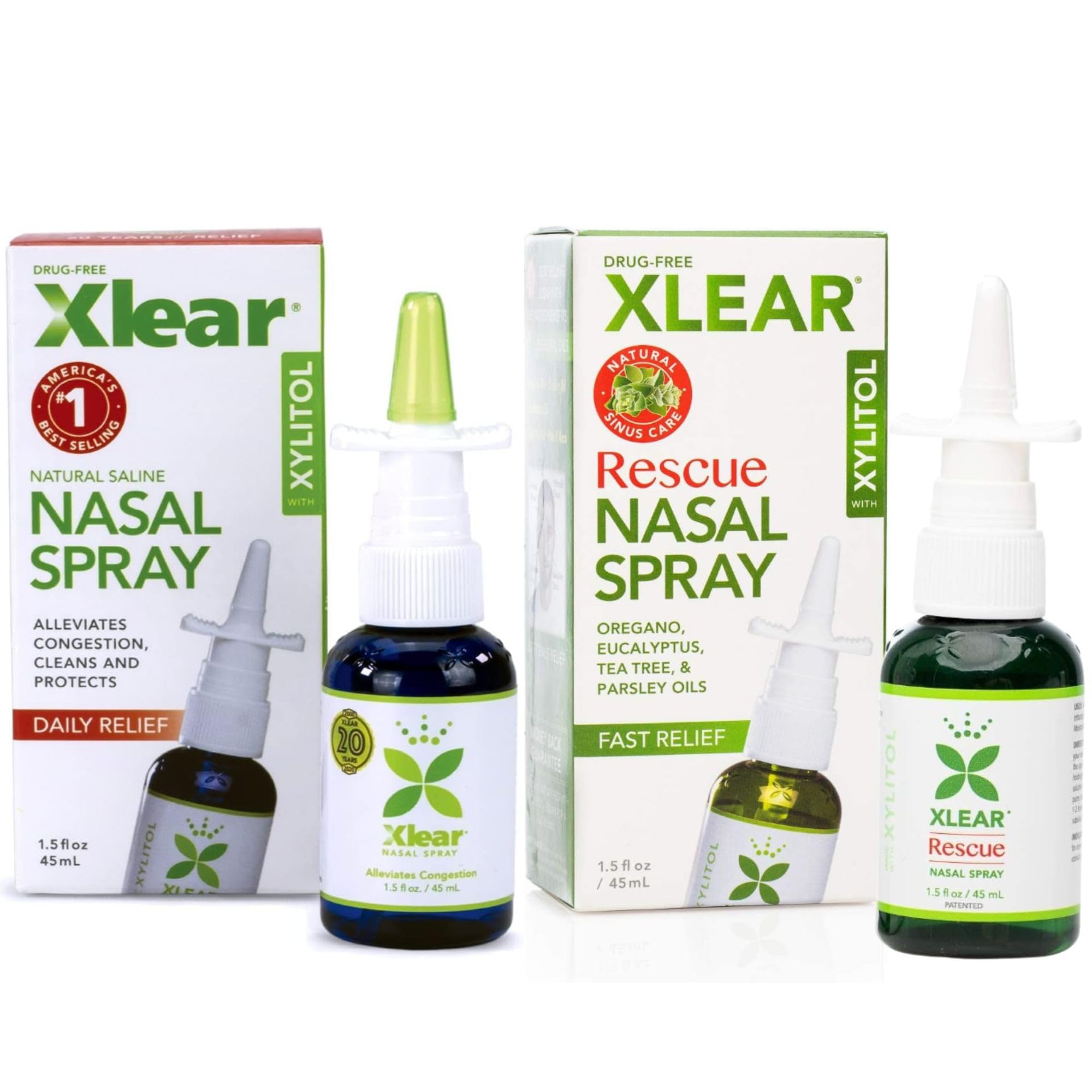 Xlear Natural Nasal Spray with Xylitol, 1.5 fl oz (Pack of 2) — Amazon image 11