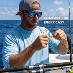 maivnz Polarized Sunglasses for Men Fishing Floating Lightweight UV Protection Kayaking Surfing Water Sport Glasses