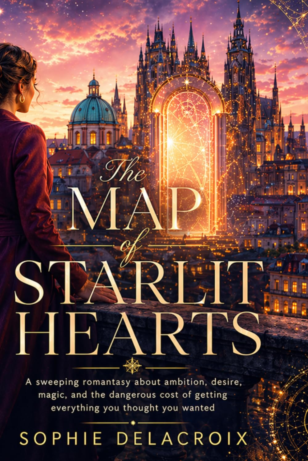 The Map of Starlit Hearts: A sweeping romantasy about ambition, desire, magic, and the dangerous cost of getting everything you thought you wanted. (The Veiled Roads Trilogy)