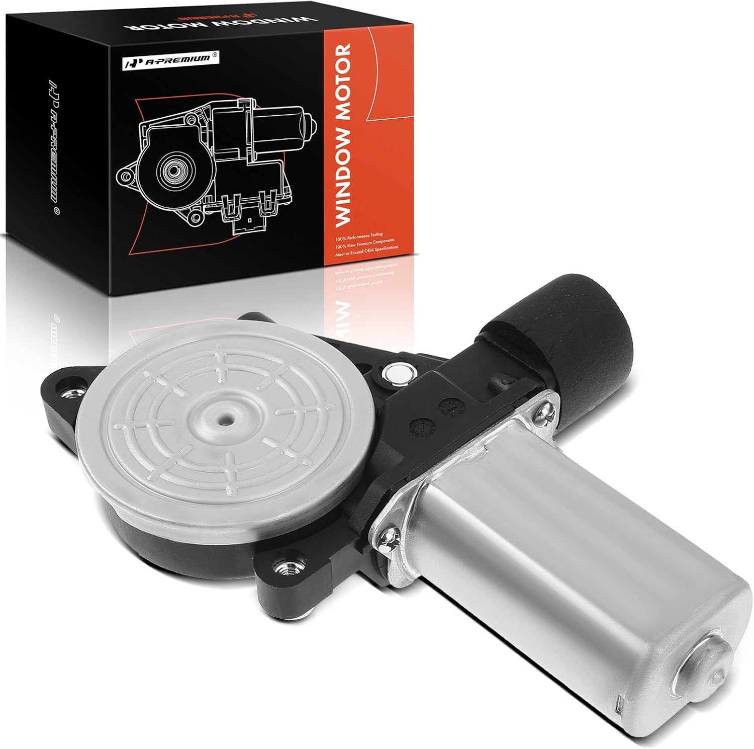 A-Premium Front Left Power Window Lift Motor Compatible with Honda Pilot 2009-2015 & Acura RDX 2007-2012 Sport Utility, Driver Side, Replace# 72250STKA01, 72250STKA02