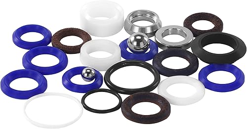 Miniatura 4 de 244194 Kit de embalaje de reparación de bomba compatible con pulverizador de pintura sin aire Graco 210 230 295 390 395 490 495 595 3400