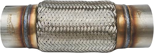 Miniatura 15 de Tubo flexible de escape 2 "X6"/10" tipo universal 100% acero inoxidable para automóviles pesados