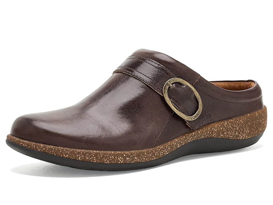 Aetrex Daphne Women's Shoes Dark Brown: Eu 37 (us Women's 7) M (b), Leather/suede In Pink