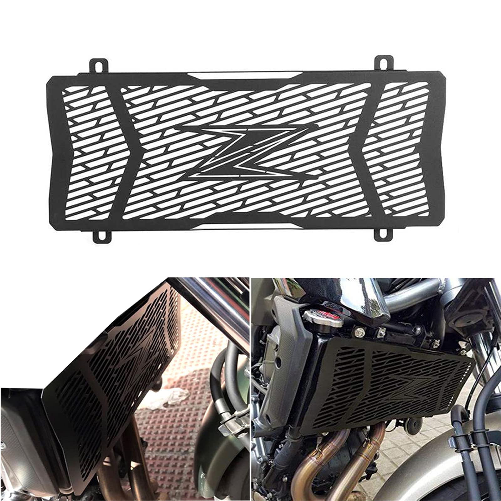 Z650 Grille de radiateur de moto en acier inoxydable pour Kawasaki Z-650 2017 2018 2019 2020