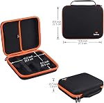 Aproca Boîtier de protection pour le transport de marchandises dangereuses pour BLACK+DECKER 20V MAX Perceuse/conducteur sans fil