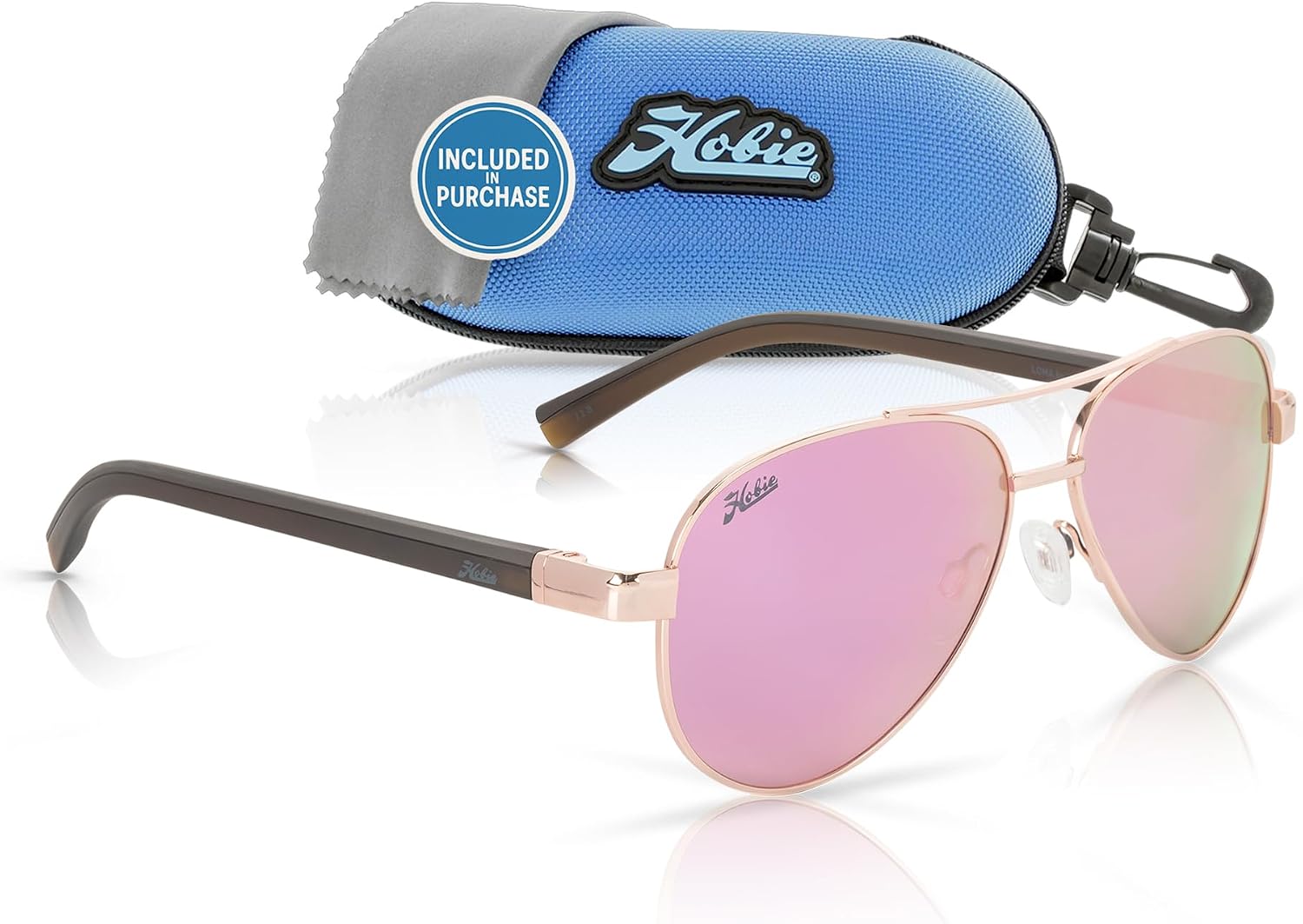 Hobie Loma Polarized Pilot Sunglasses, OSFA