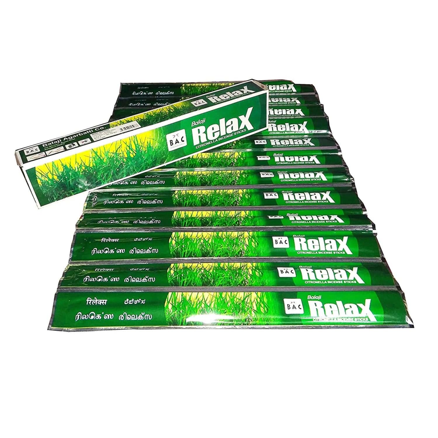 Mosquito Repellent Agarbatti, Herbal Incense Stick, Lemon Grass Mosquito Rrepellent Incense Sticks Protection from Mosquito | Mosquito/Machar Agarbati, (120 Sticks)