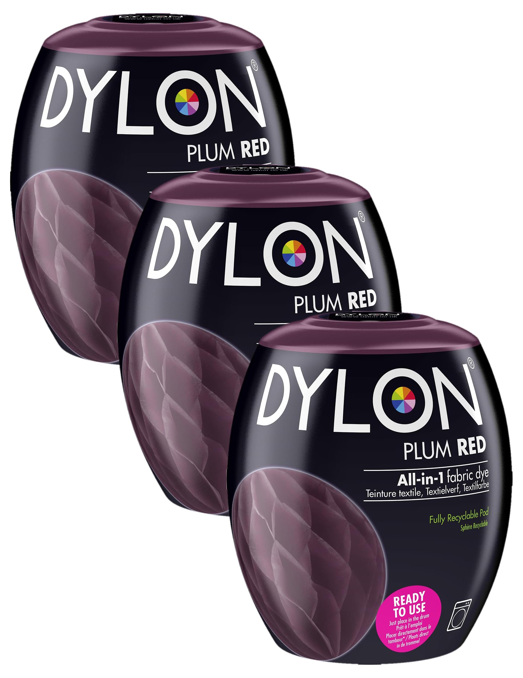 Dylon Washing Machine Fabric Dye Pod Intense Black, 350g, Packaging May Vary — view 13