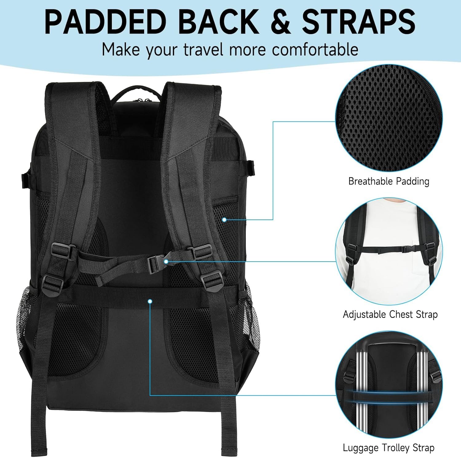 Reisetasche für Kinderwagen kompatibel mit GB Pockit, GB Pockit+ All-City, GB Pockit Air All-Terrain, Cybex Libelle 2