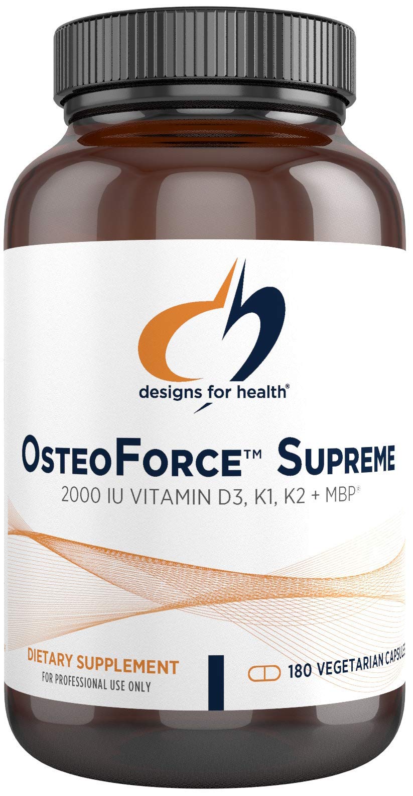 Amazon.com: Designs for Health OsteoForce Supreme - Premium Bone Support  Supplement with Basic Milk Protein (MBP) - Calcium Malate, Magnesium, Zinc  Chelate, 2000 IU Vitamin D, VIT K - Non-GMO (180 Capsules) : Everything Else