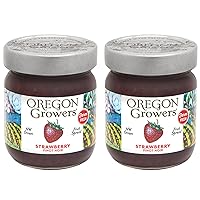 Vista 1 de Oregon Growers, Mermelada de fresa y pinot noir, mermelada de fresa, fruta fresca de temporada, conservas y mermeladas de fresa, untar de frutas