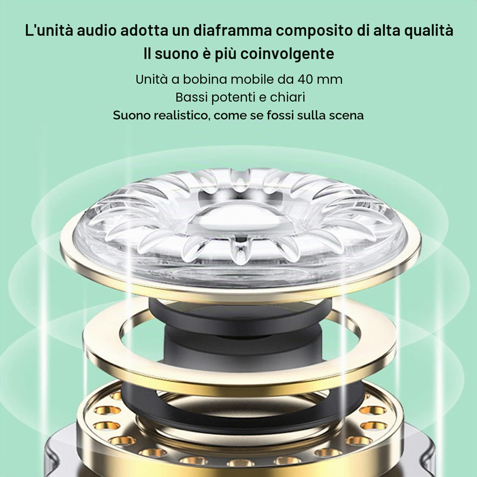 Cuffie con Cancellazione Attiva del Rumore, Cuffie Auricolari Wireless Bluetooth 5.0 Pieghevoli, Cuffie con Luce Colorata RGB, Cuffie Auricolari in Pelle PU, per Ragazzi, Ragazze(Giallo)