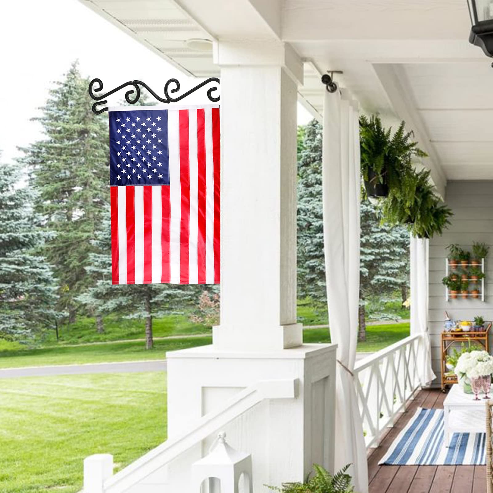 Abaodam Soporte Para Bandera De Plástico Base Para Mástil De Bandera