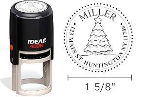 Make Christmas Merrier With Our Festive Address Stamp