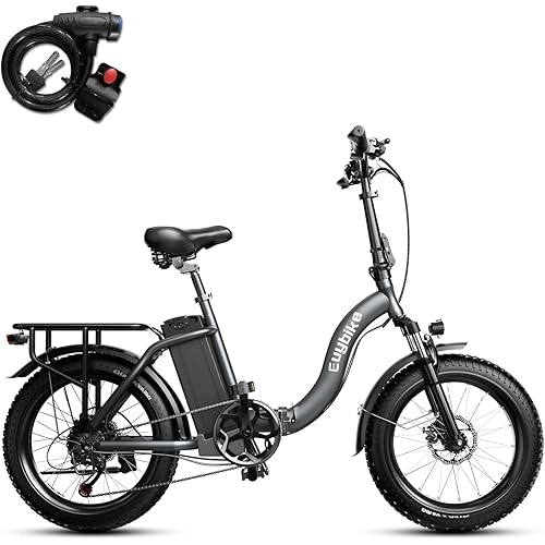 Auloor F7 Electric Bike for Adults,750W(Peak1000) Motor, 48V 15Ah Battery, 30Mph Folding Ebike, Step-Thru Frame, 20" Fat Tires,Perfect for Commuting, Delivery,Outdoor Riding, Unisex E-Bike