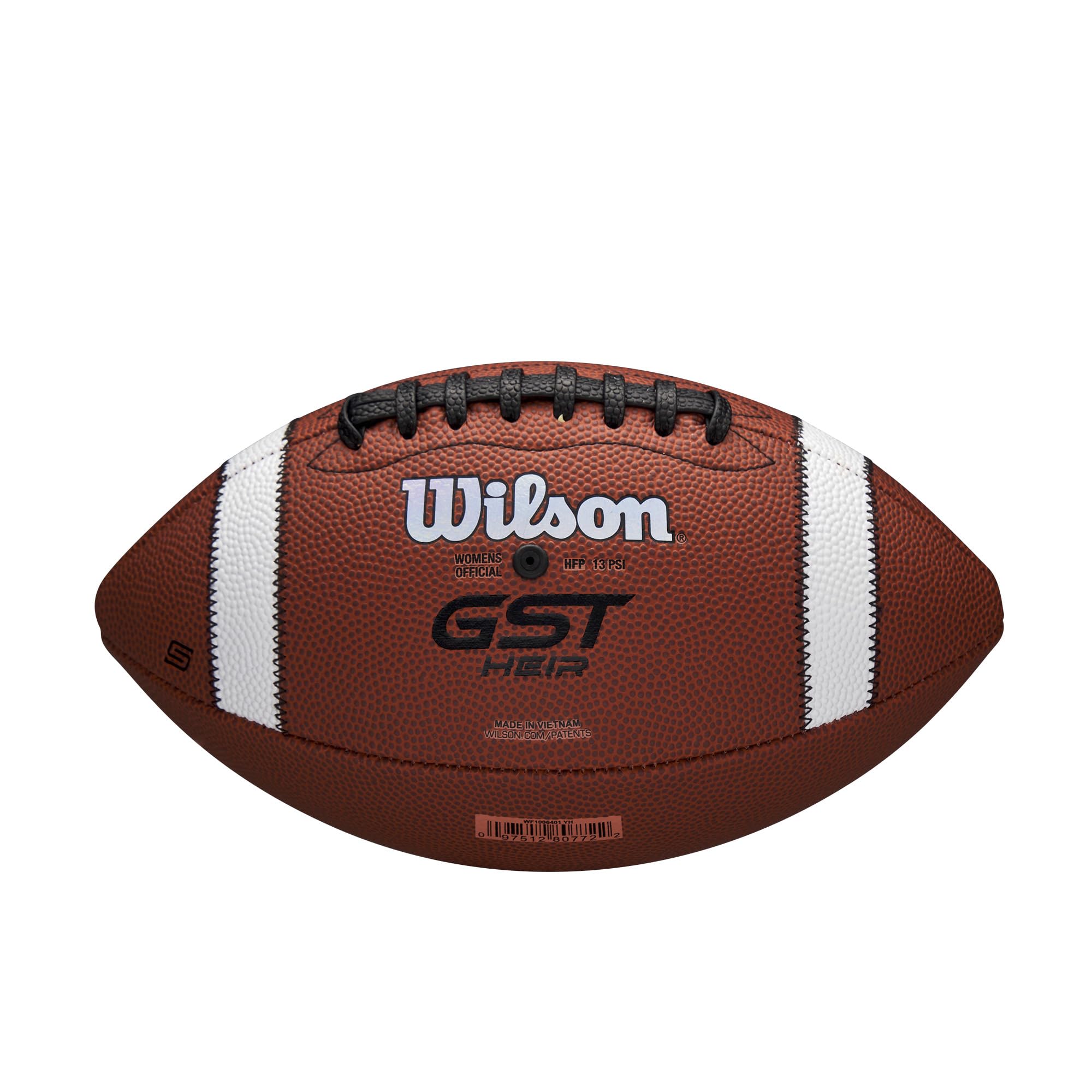 Image secondaire de Ballon de Football WILSON GST SpeedSkin Heir - Cuir Marron Taille Officielle