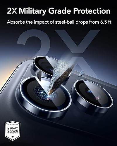 Miniatura 123 de ESR Protector de lente de cámara para Samsung Galaxy S23 Ultra, accesorios para Samsung S23 Ultra, vidrio templado ultrafino resistente a
