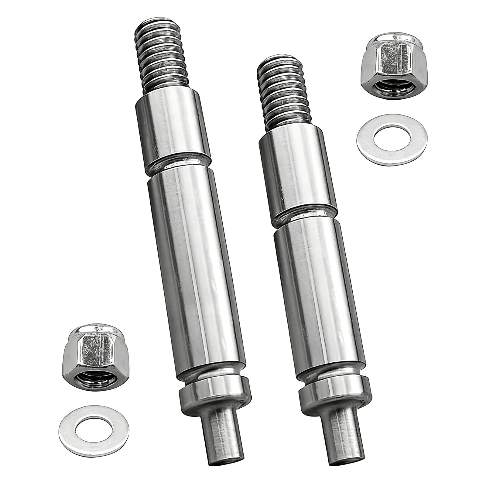 alloneslife 2 Pack Dryer Drum Wheel Shaft High Strength Stainless Steel Texture Roller Suitable for Stable Dryer Roller