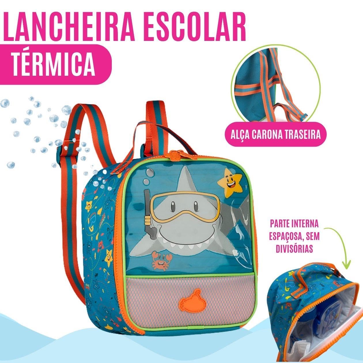 Conjunto Escolar Infantil Mochila e Lancheira Térmica, com Alças Acolchoadas e Bolsos Laterais, Material Reforçado, P/Meninos Criança, Estampa Divertida em promoção! Veja a oferta e mais achadinhos de Mochilas escolares 6 Hoje é o melhor dia para comprar Conjunto Escolar Infantil Mochila e Lancheira Térmica, com Alças Acolchoadas e Bolsos Laterais, Material Reforçado, P/Meninos Criança, Estampa Divertida com aquele preço maroto! Promoção! Aproveite a oferta! 6