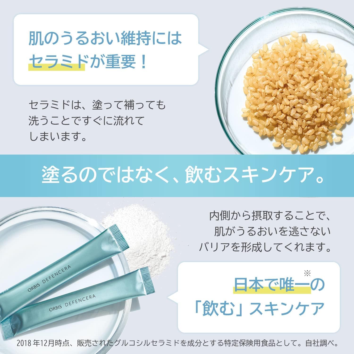 Amazon | オルビス(ORBIS) ディフェンセラ 飲むスキンケア [特定保健用 