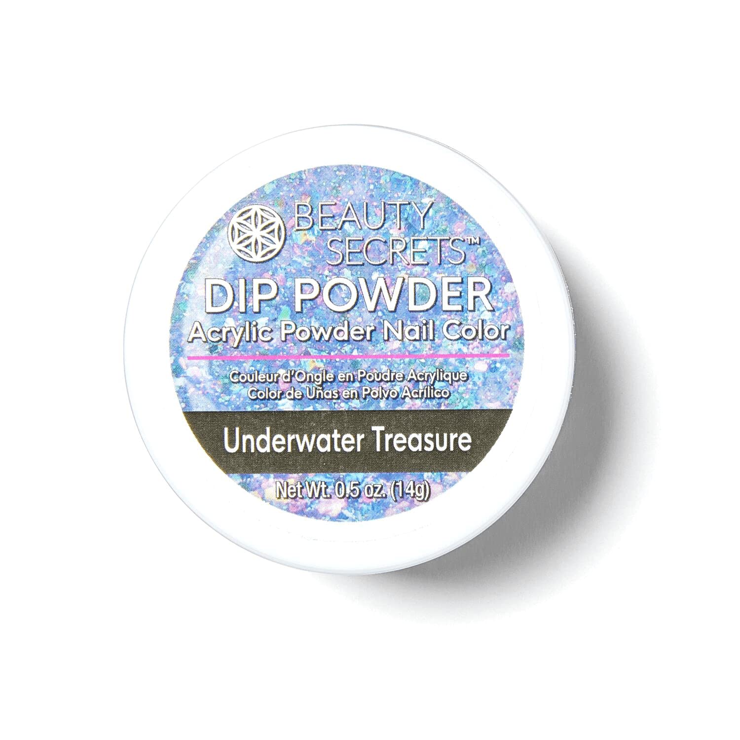 Beauty Secrets Chunky Glitter Dip Powders, glitter nail dip powder