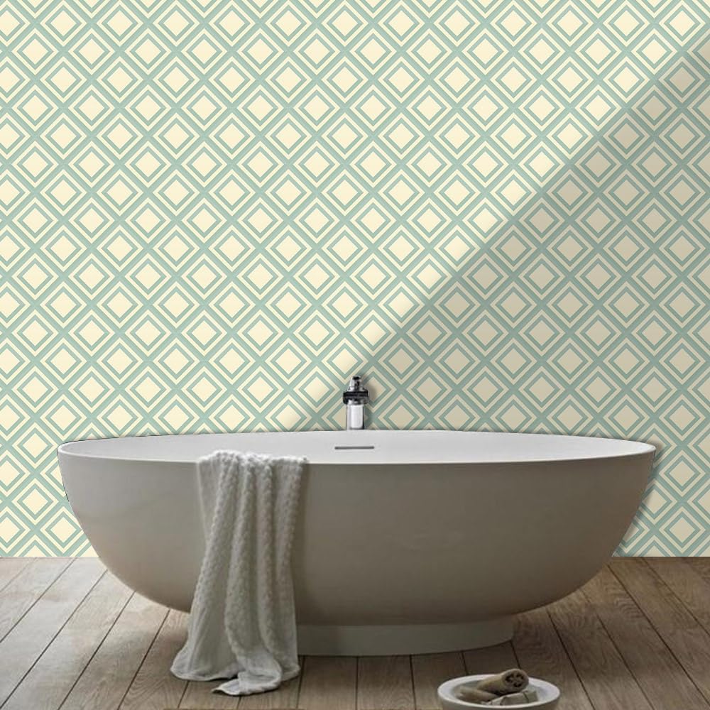 レトロな床のキッチンタイル 剥がして貼れるタイルステッカー 浴室・キッチン・バックスプラッシュ用 30&times;30 cm 4/8/12枚(